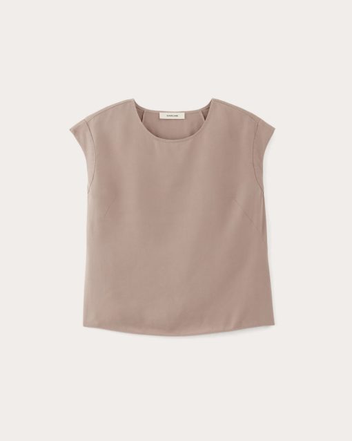 Alternative view of The Muscle Top in Butterlite | Dusty Rose