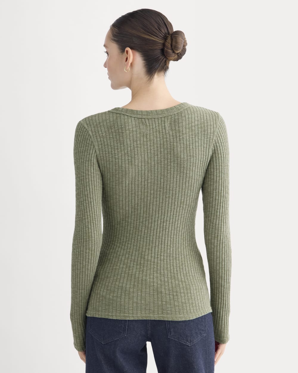 The Cozy Rib Henley | Kalamata - Image 5