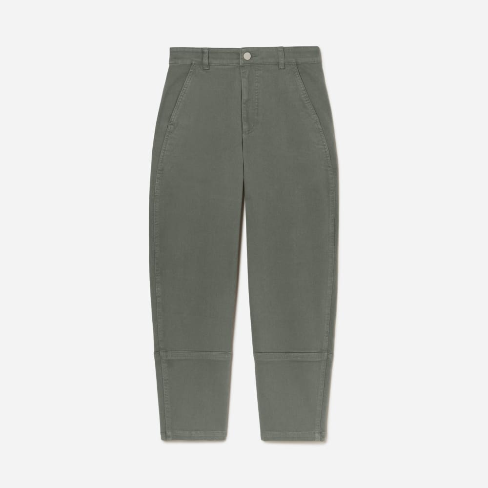 The Utility Barrel Pant | Pewter Green | Regular - Image 2