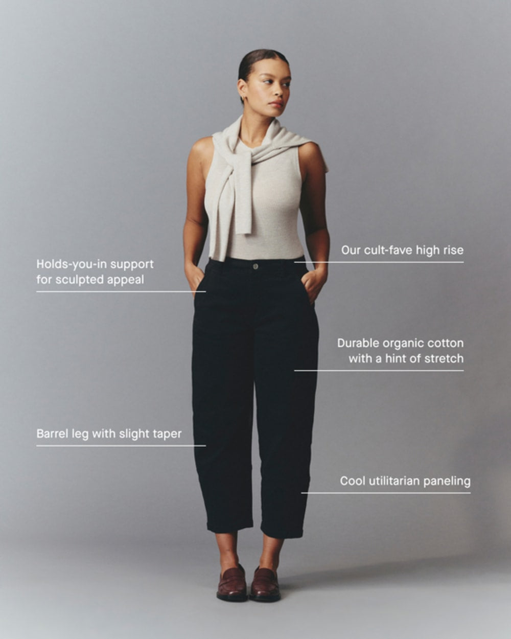 The Utility Barrel Pant | Fennel Seed | Regular - Image 4