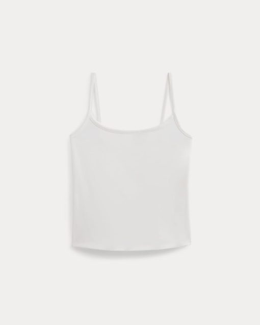 Alternative view of Scoopneck Cami | Bone