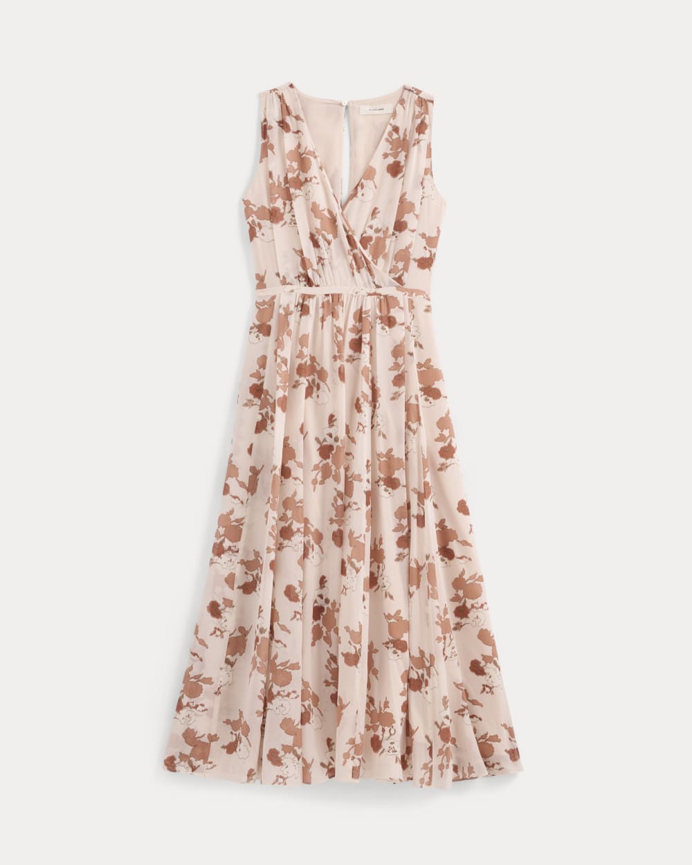 Maxi Dress in Silk Georgette | Soft Floral - Image 2