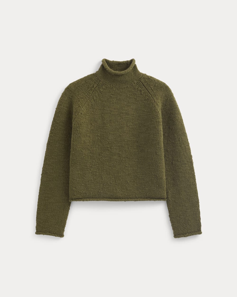 Rollneck Sweater | Olive - Image 2