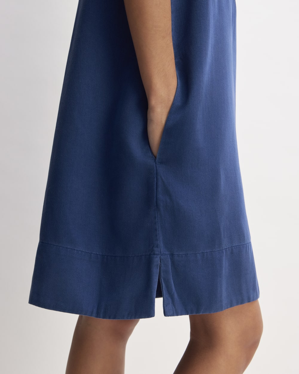 The TENCEL™ Easy Workwear Dress | Bellwether Blue - Image 4
