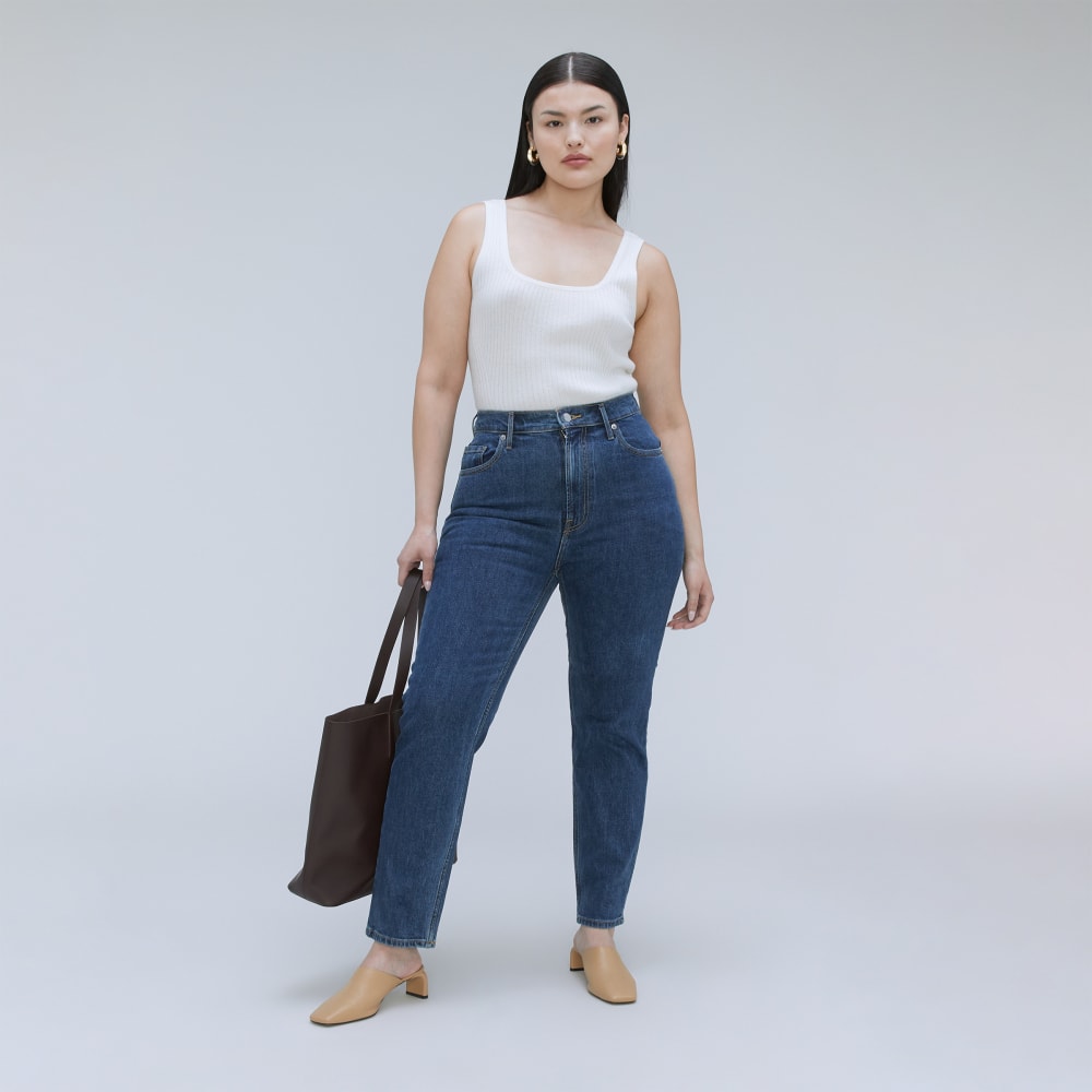 The Cheeky Hourglass Jean | Washed Midnight | 26.5 Inseam - Image 5