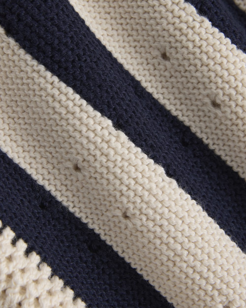Open-Knit Short in Everyday Cotton | Canvas / Navy - Image 2