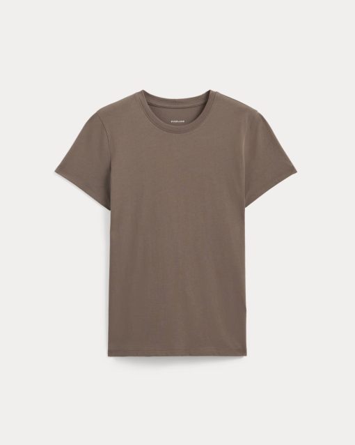 Alternative view of The Slim Crew in Essential Cotton | Clay