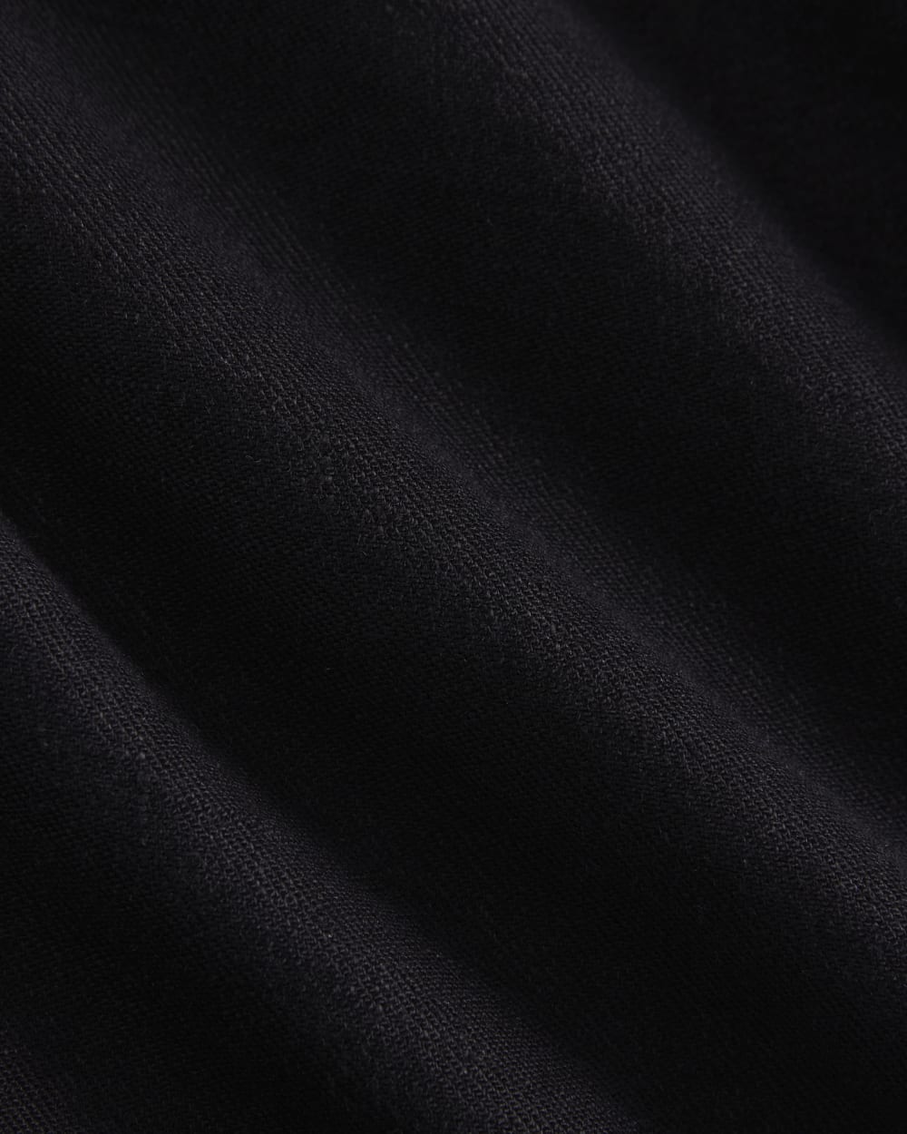 Long Vest in Stretch Linen | Black - Image 6
