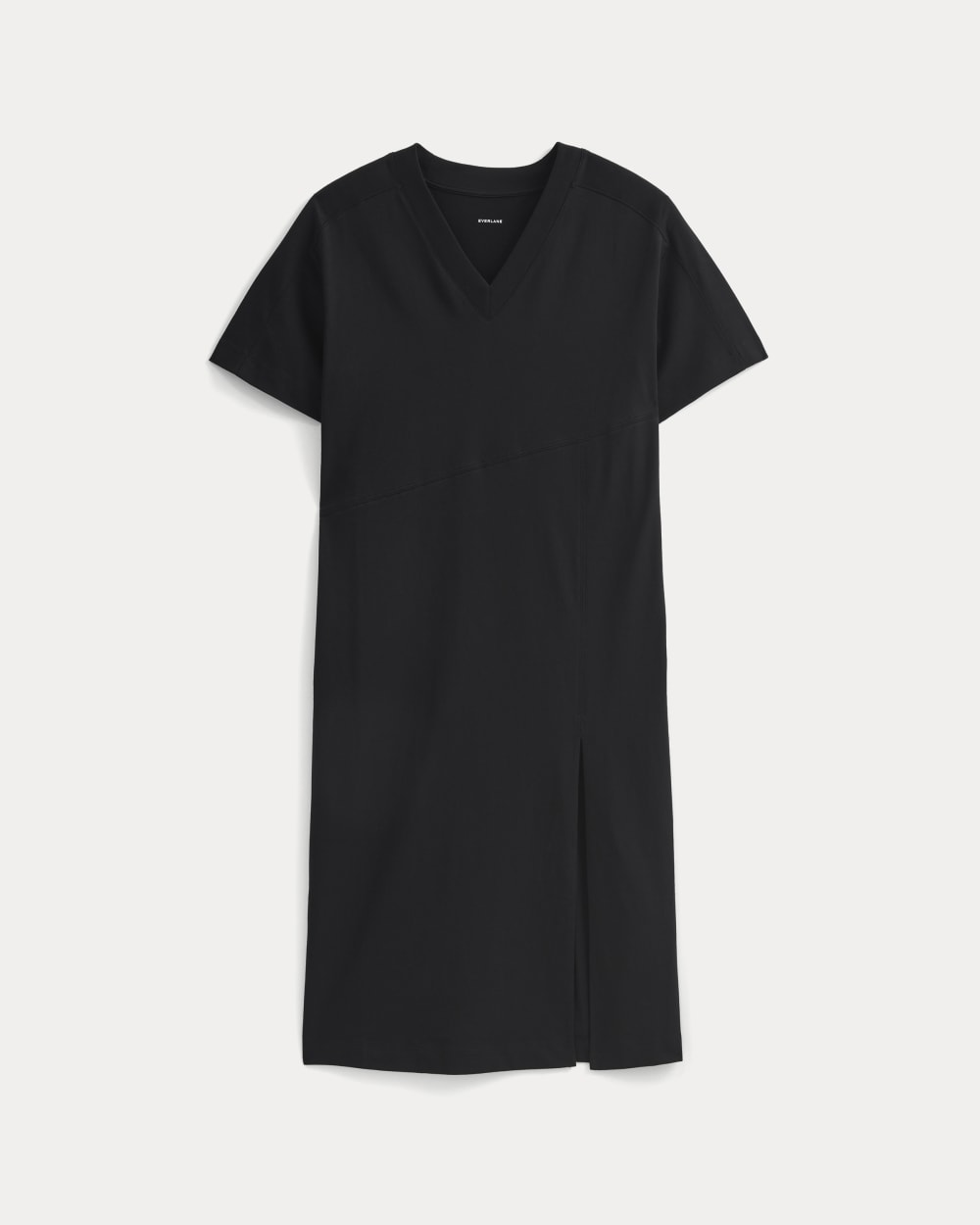 Weekend Tee Midi Dress | Black - Image 2