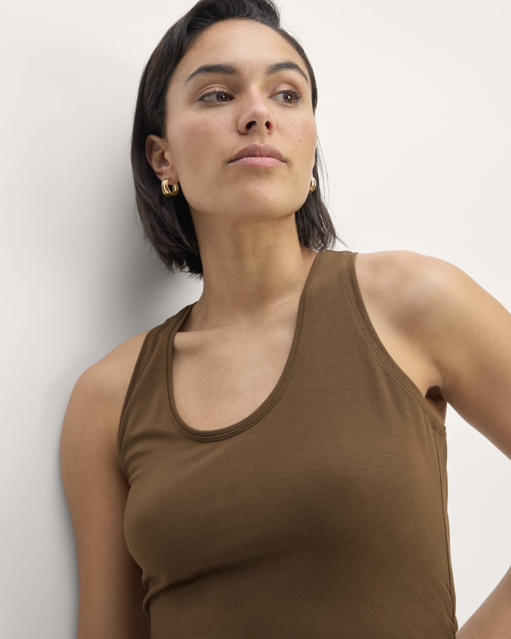 The Form Racerback Dress | Cocoa - Image 4