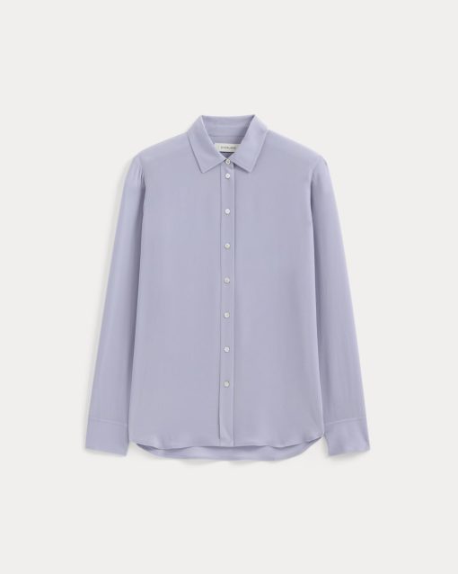 Alternative view of The Must-Have Shirt in Washable Silk | Aleutian