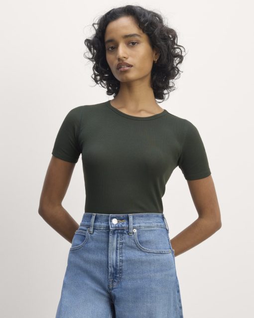 The Luxe Rib Crew | Scarab