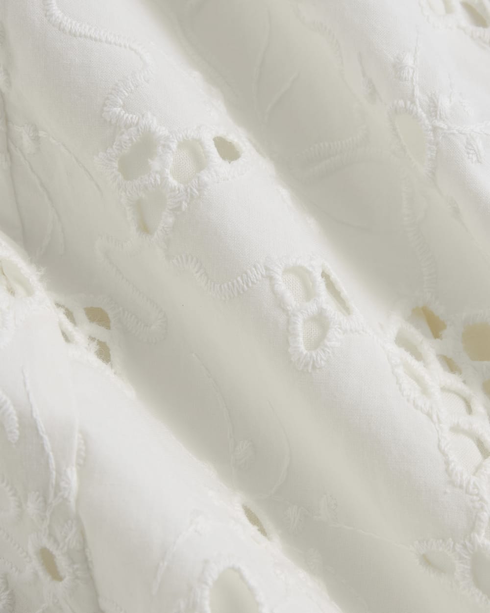 The Eyelet Midi Dress | Bone - Image 5