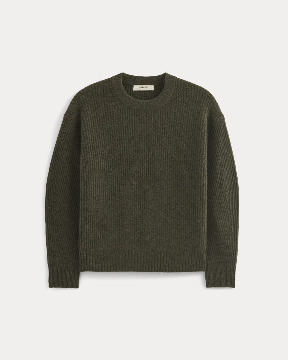 The Cocoon Crew in Wool Cashmere | Heather Beech - Image 2