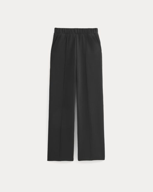 Alternative view of Lightweight Terry Pintuck Sweatpant | Black