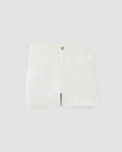Alternative view of The Organic Way-High® Shortie Short | White