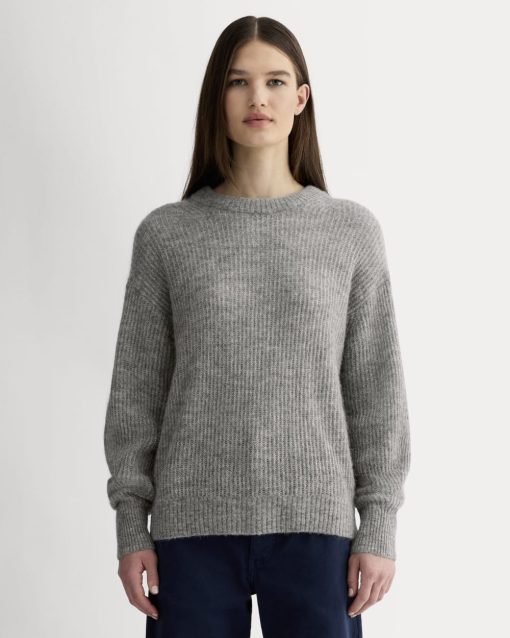 The Cocoon Crew in Alpaca | Heather Stone Grey