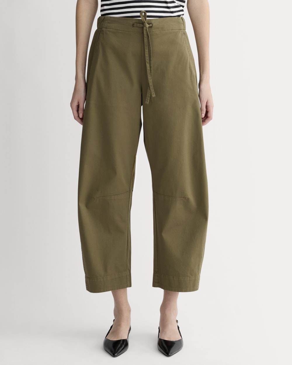 The Easy Barrel Pant | Olive - Image 3