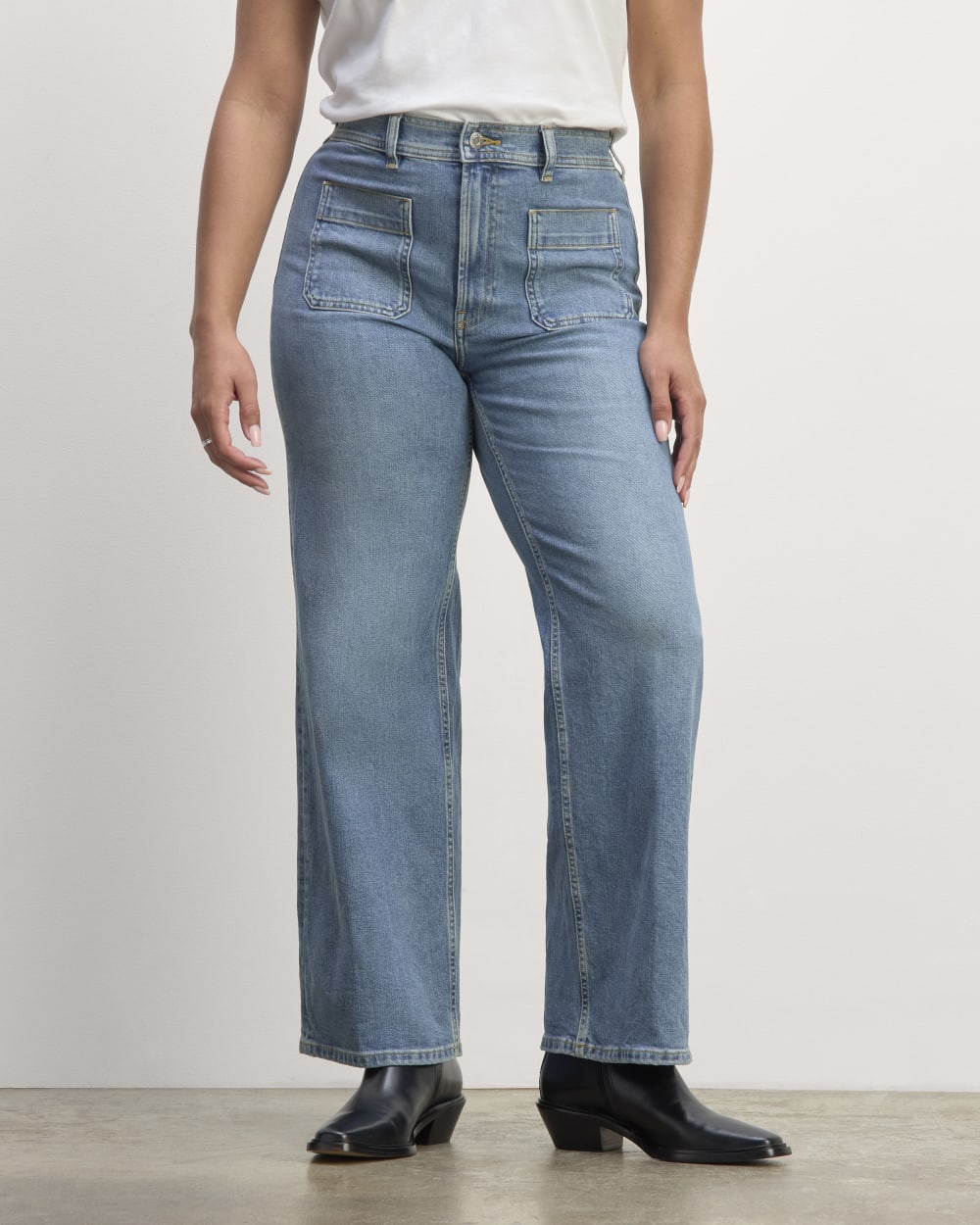 The '70s Wide Jean | Vintage Light Indigo - Image 3