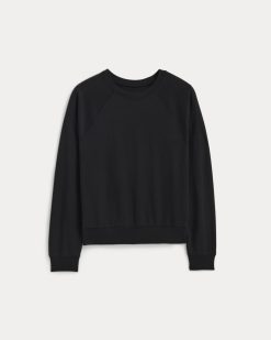 Alternative view of The Off-Duty Long-Sleeve Tee | Black