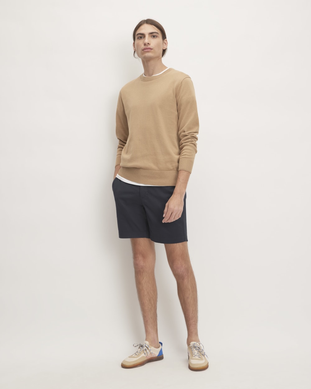 The 7 Slim-Fit Performance Chino Short | Deep Navy - Image 6