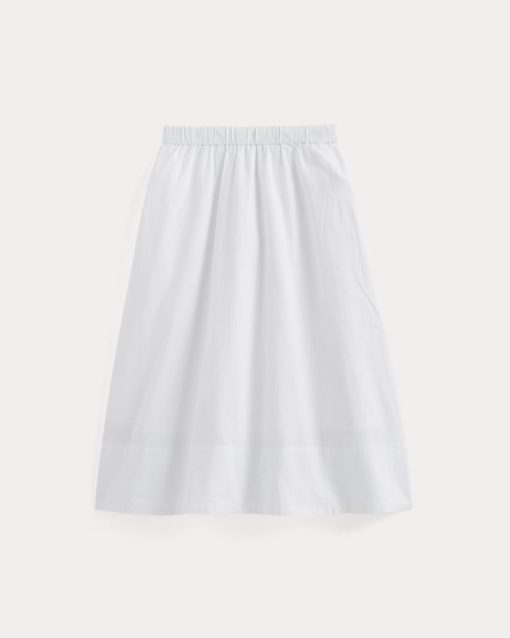 Alternative view of The Gauze Tiered Skirt | White