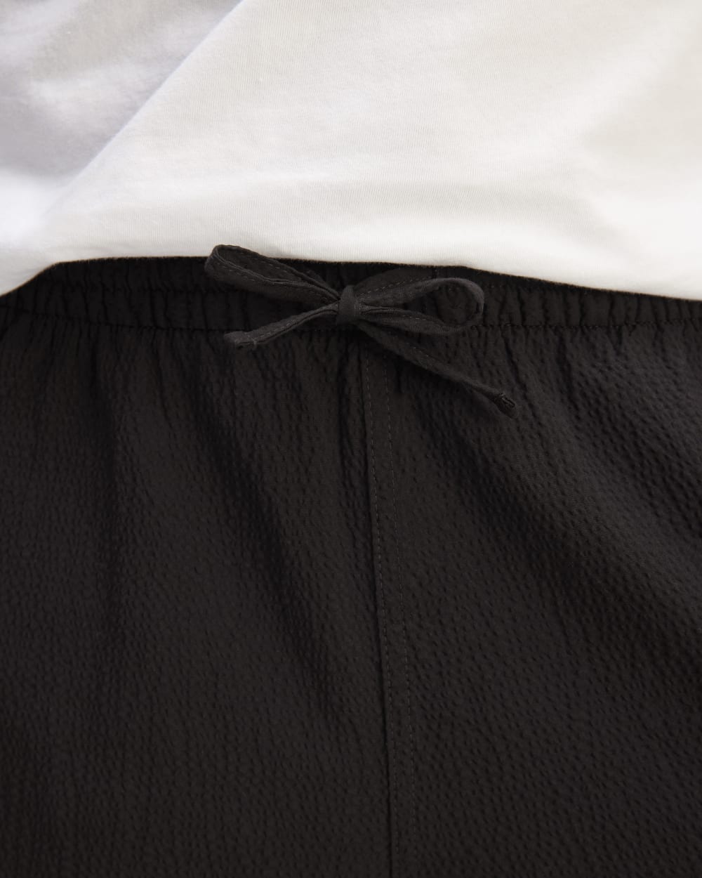The Seersucker Short | Black - Image 5