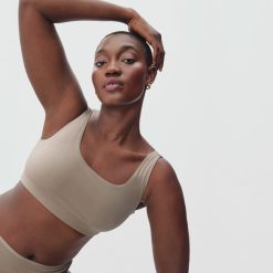Alternative view of The Cotton Tank Bra | Burnt Sugar
