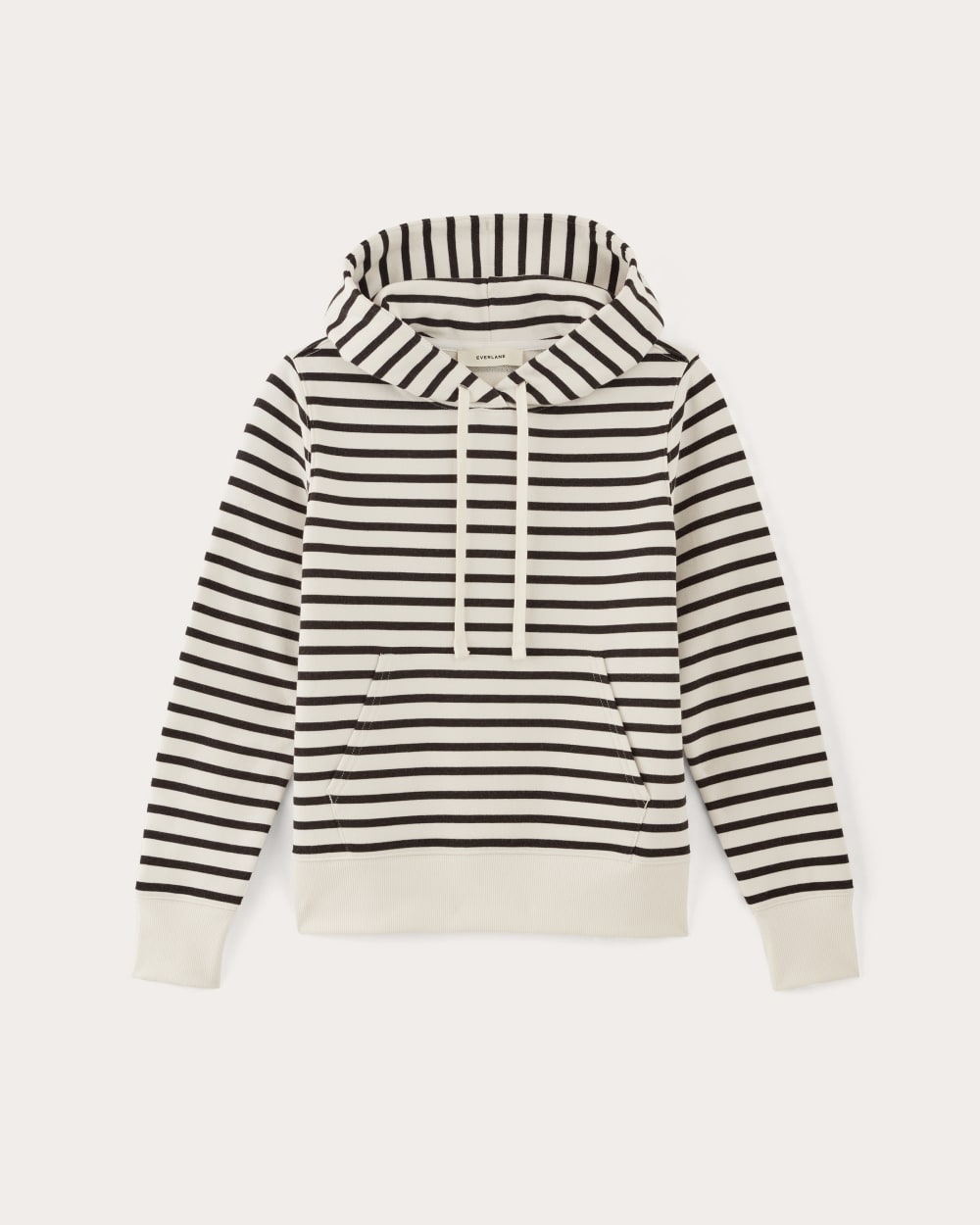 The Off-Duty Terry Hoodie | Bone / Black - Image 2
