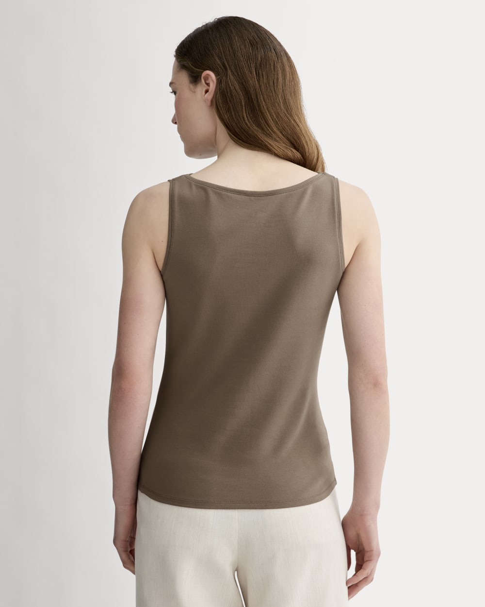The Form Boatneck Tank | Deep Taupe - Image 5