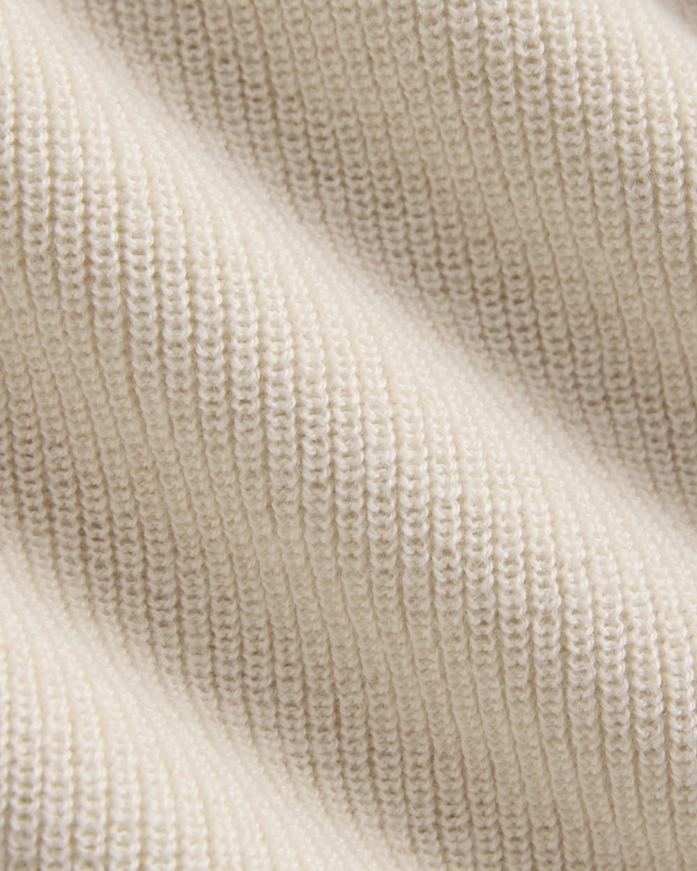 Relaxed V-Neck Vest in Cotton Merino | Canvas - Image 6