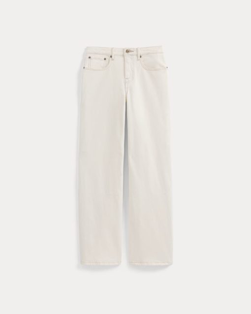 Alternative view of The Column Jean | Calico Ecru | 31 Inseam