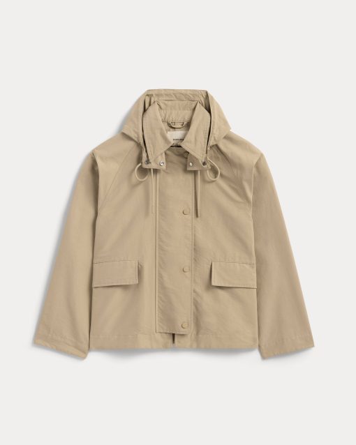 Alternative view of The Short Anorak | Trench Coat Khaki