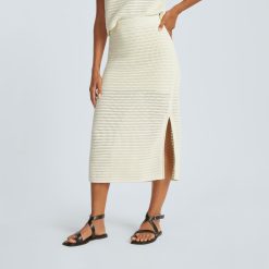 Alternative view of The Crochet Knit Skirt | Canvas