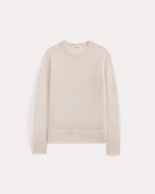 Alternative view of The Air Alpaca™ Relaxed Crew Top | Soft Pink