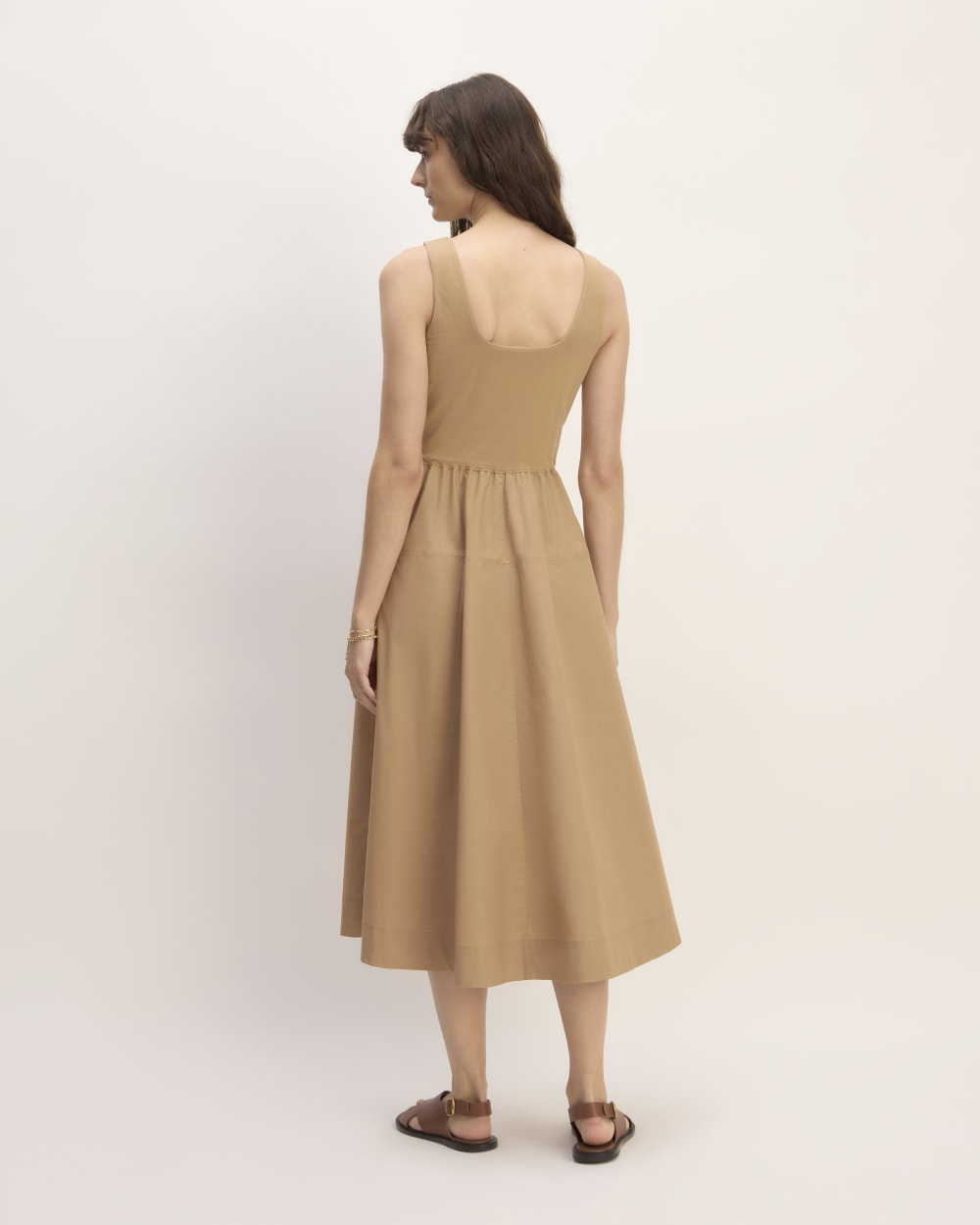 The Supima® Jersey Riviera Dress | Tiger's Eye - Image 6