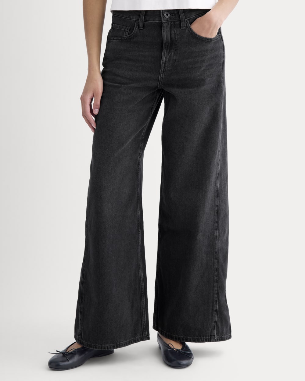 Paneled Wide-Leg Jean | Twilight - Image 4
