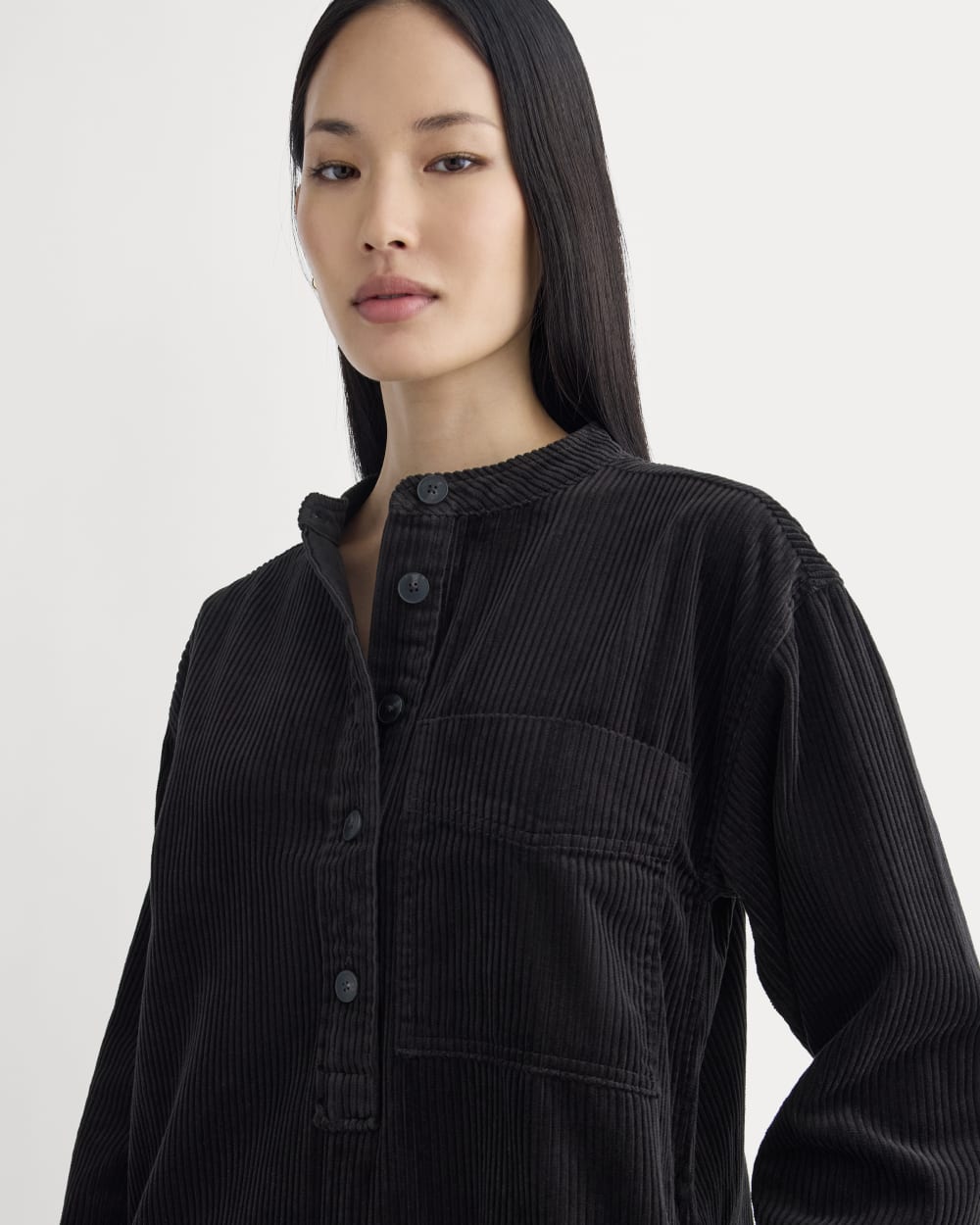 The Corduroy Mini Dress | Black - Image 3