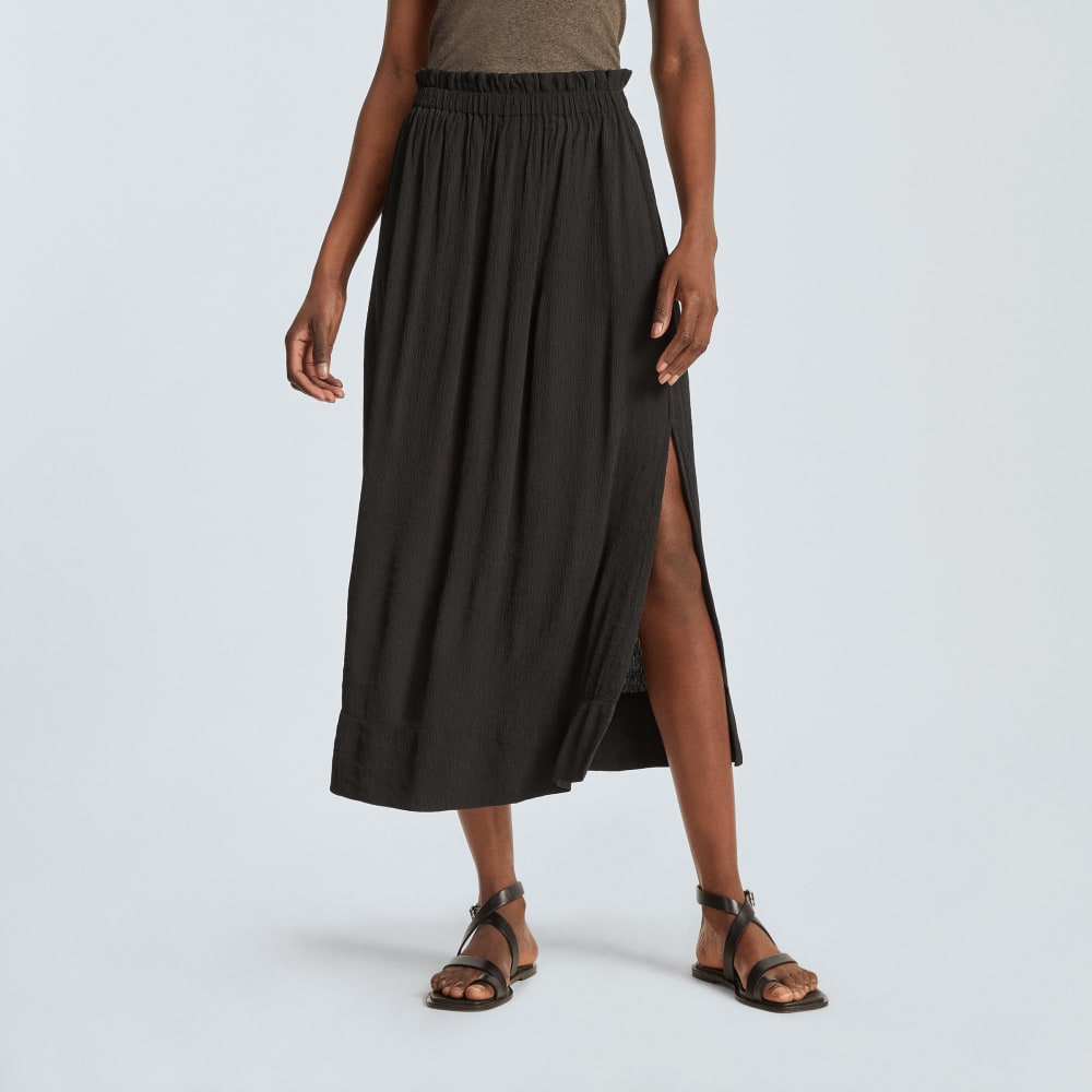 The Naia™ Ripple Skirt | Black - Image 2