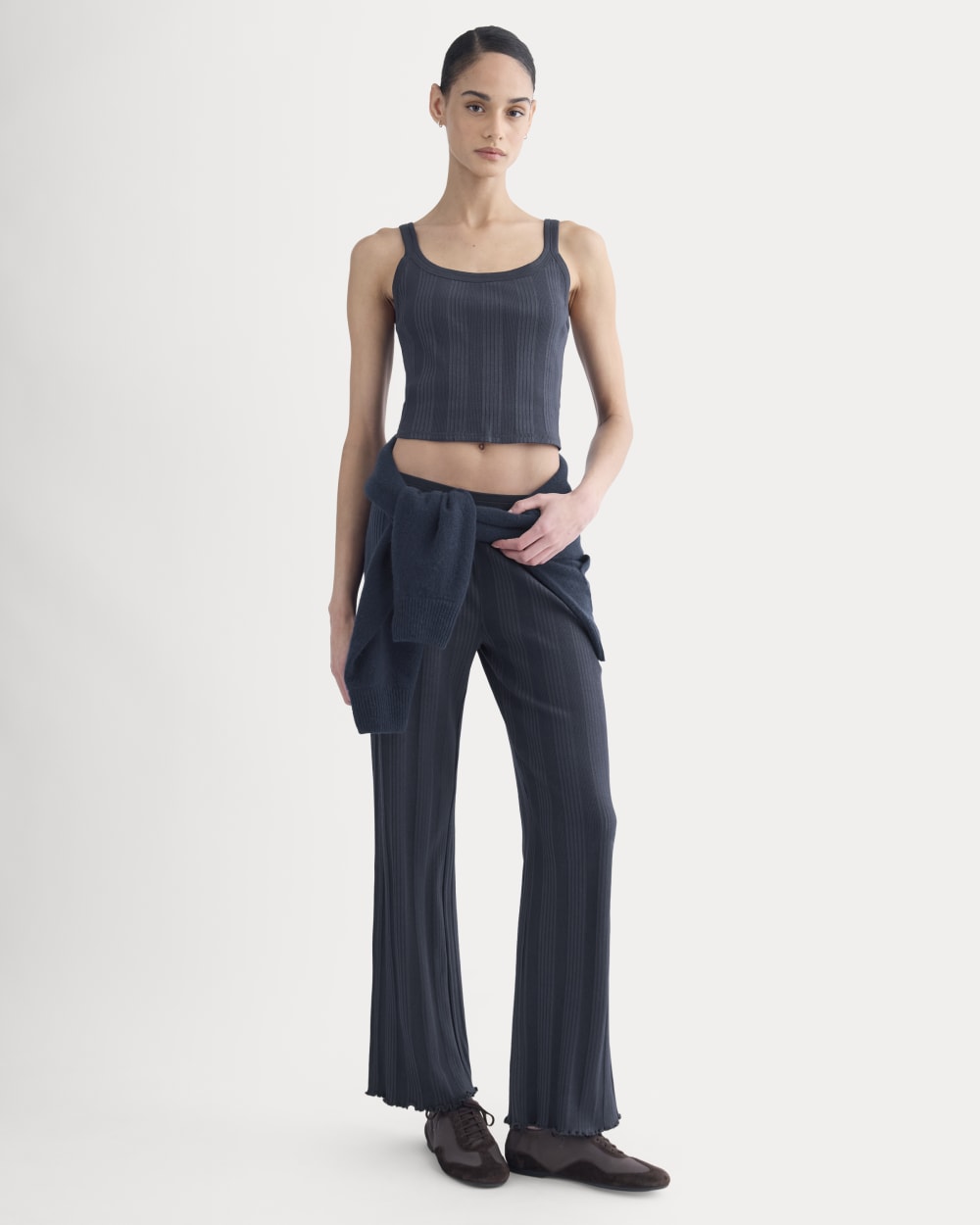 Lounge Rib Tank | Navy - Image 3