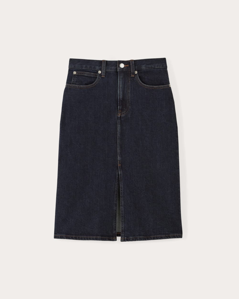 The Mid-Way Skirt | Deep Rinse - Image 2