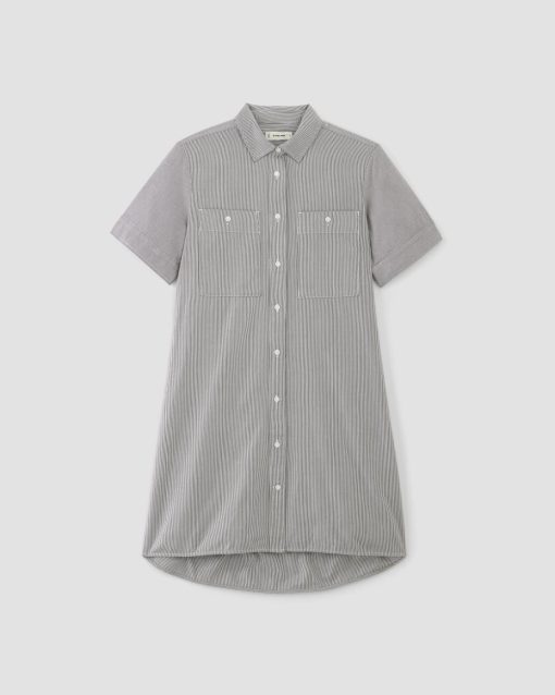 Alternative view of The Daytripper Dress | White / Black