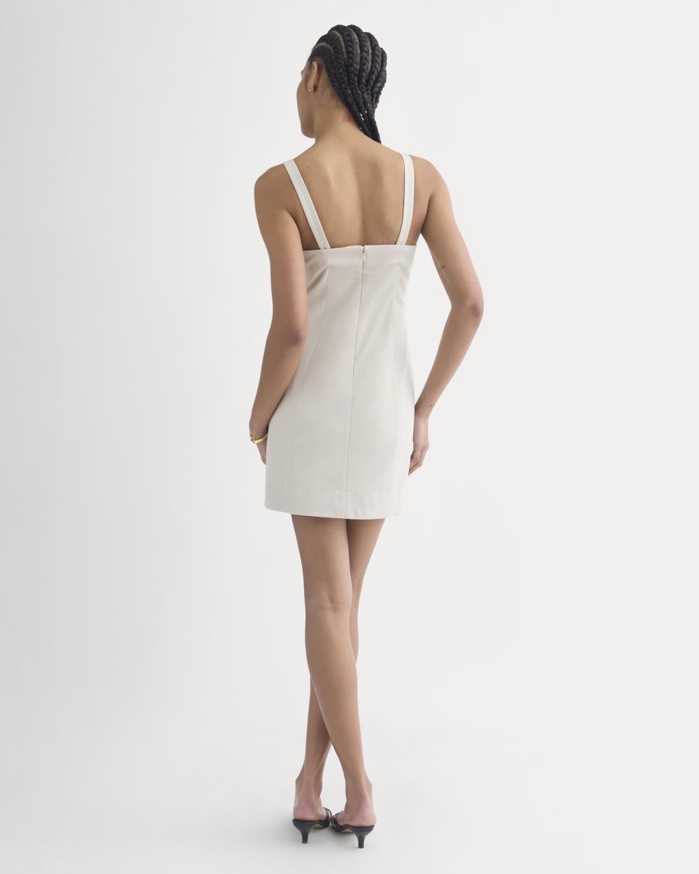 Seamed Mini Dress | Peyote - Image 6