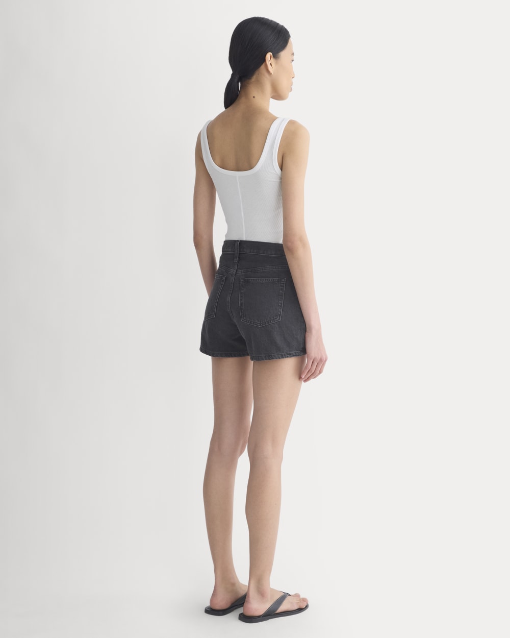 Classic Jean Short | Black - Image 5