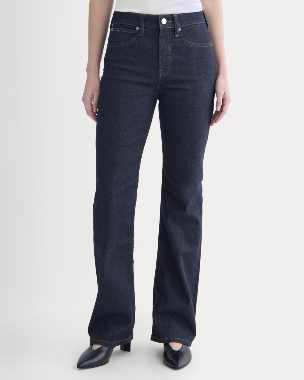 High-Rise Slim Bootcut Jean | Pure Blue - Image 4