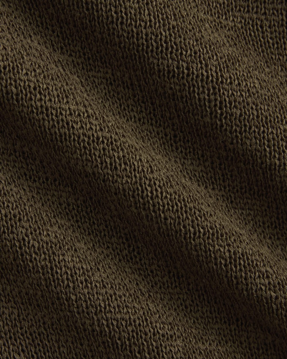 Wide-Neck Crew Sweater in Tape Yarn | Beech - Image 6