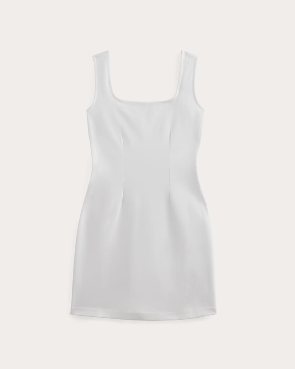 The Dream Square-Neck Dress | White - Image 2