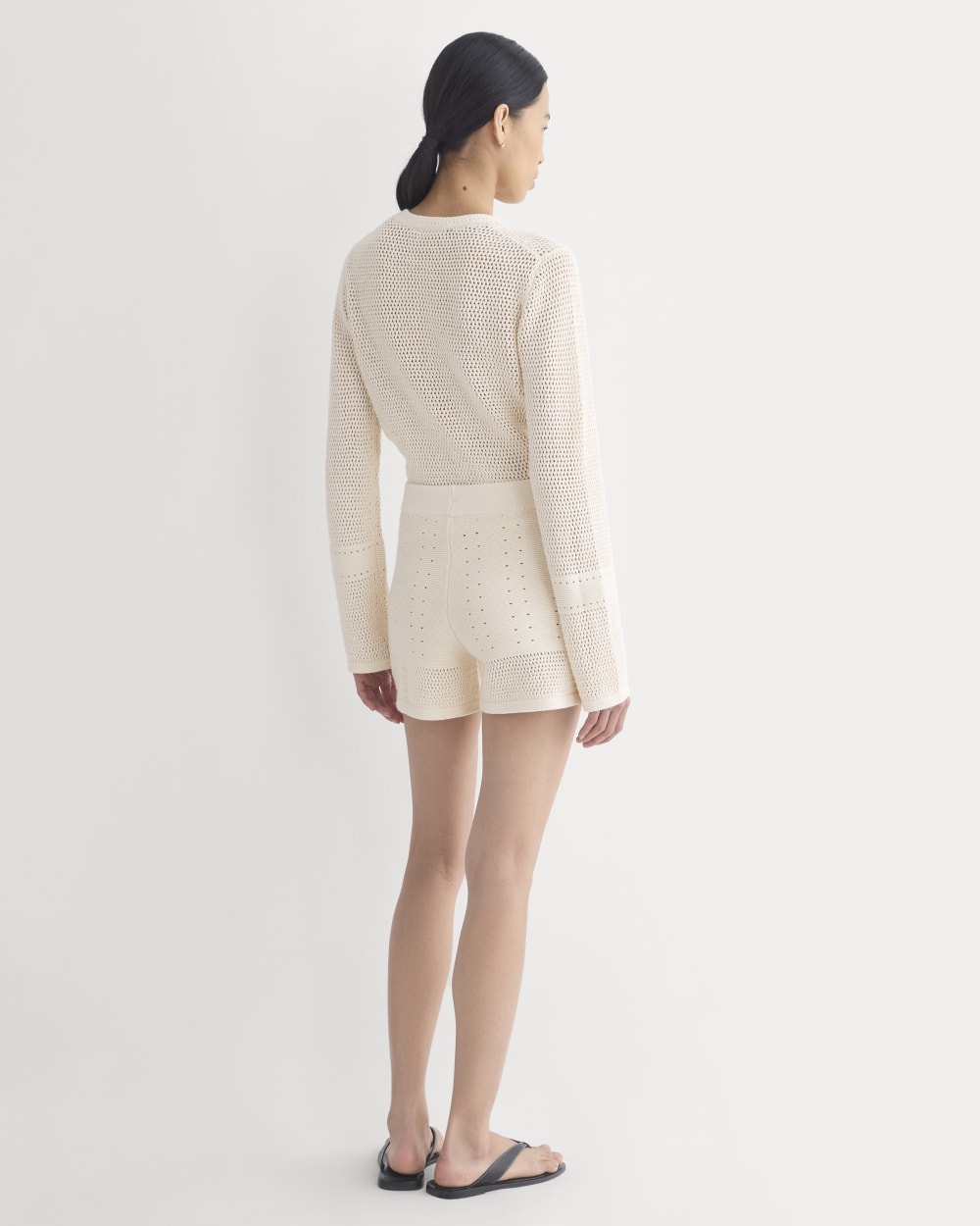 Open-Knit Short in Everyday Cotton | Canvas - Image 5