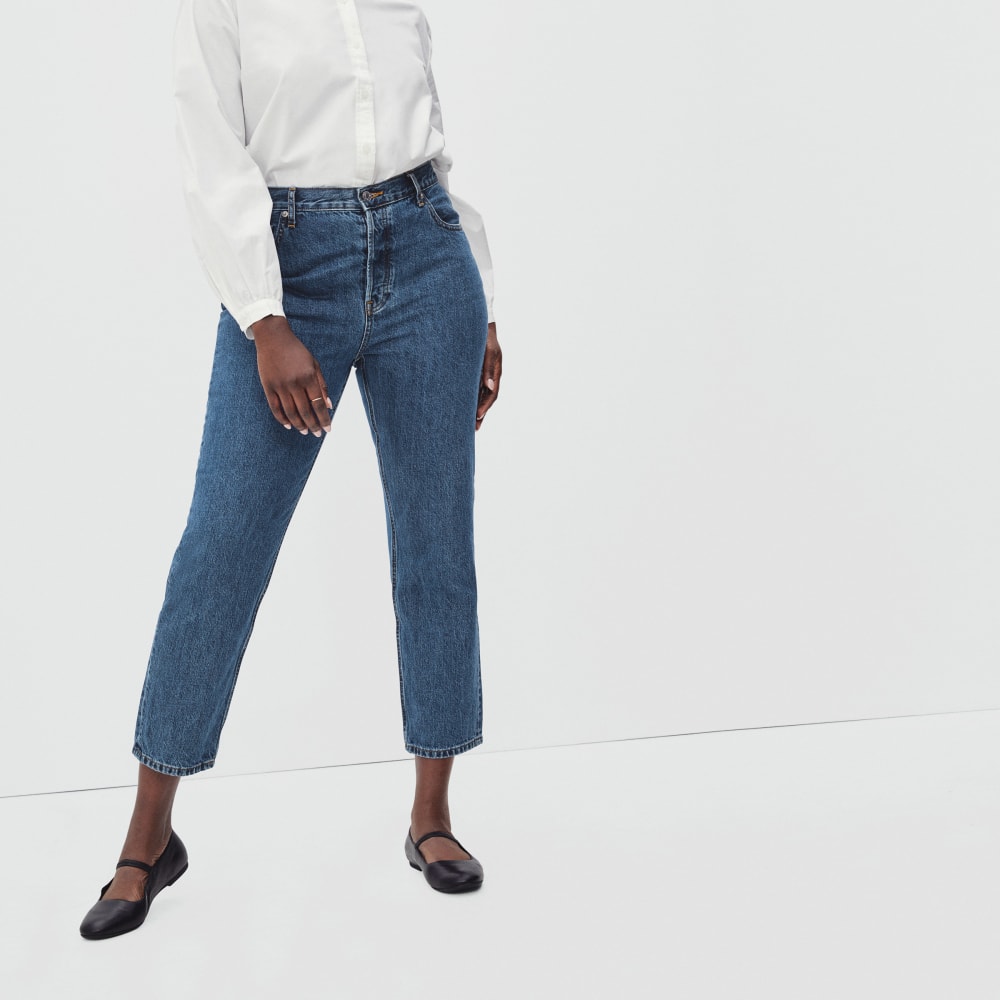 The '90s Cheeky Hourglass Jean | Medium Blue Wash | 26.5 Inseam