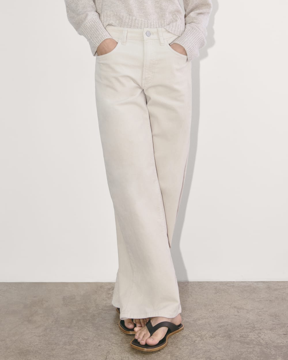 The Mid-Way Pant in Corduroy | Sandstone - Image 6